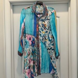 Colorful Women's Tunic Top